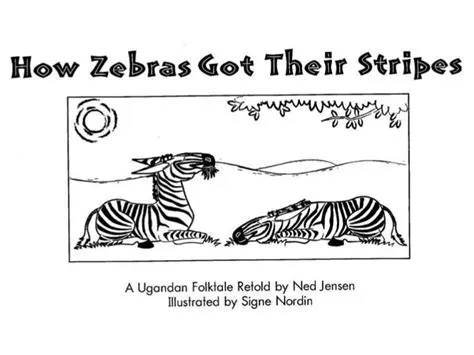 The Story of the Zebra and its Wise Mirror Reflection! A Spanish Folk Tale that Speaks Volumes about Self-Acceptance